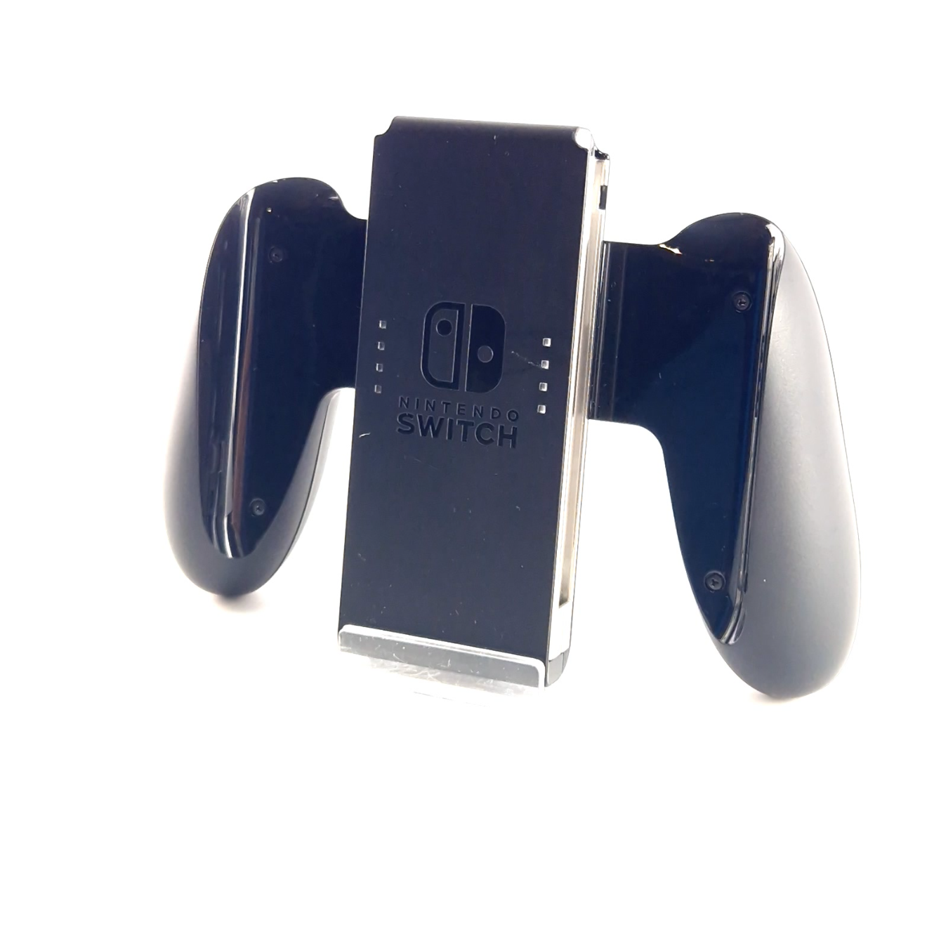 Nintendo Switch Joycon, Grip Houder, Controller, Black/Zwart | In Nette Staat