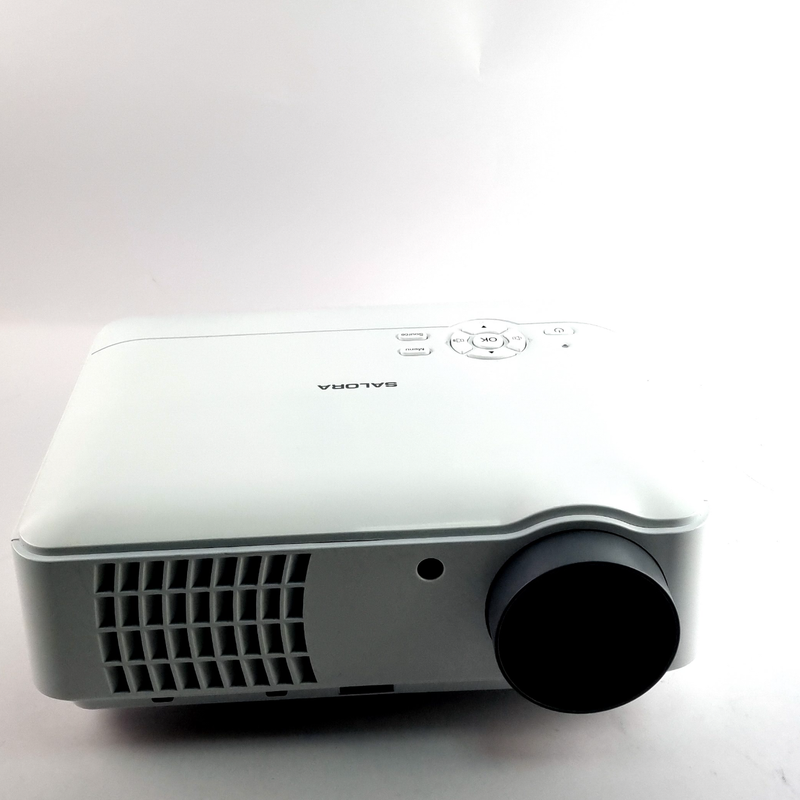 Salora 58BHD2500 FullHD LED Projector White/Wit, Incl. Afstandsbediening | In Nette Staat