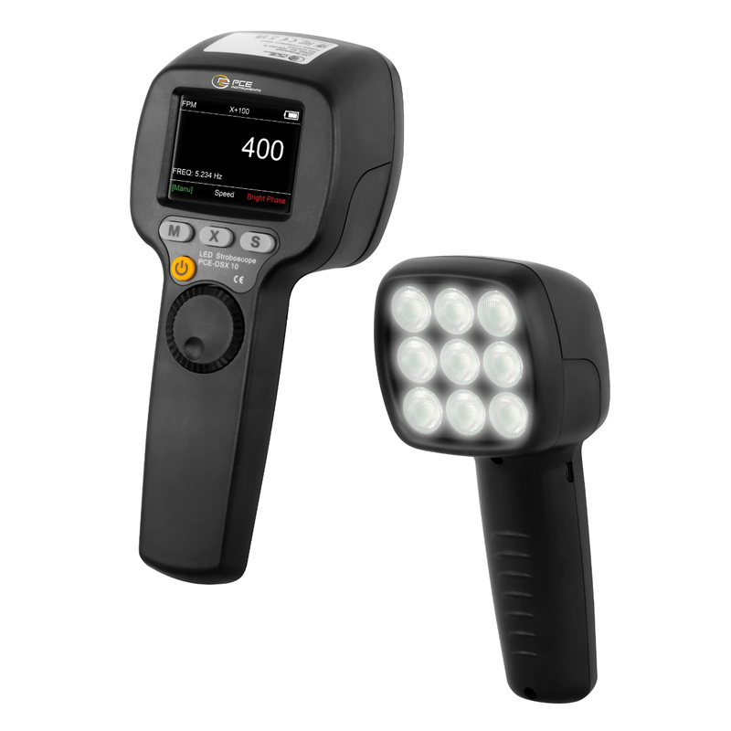 PCE Instruments PCE-DSX 10 Stroboscoop 60 | Nieuw In Doos