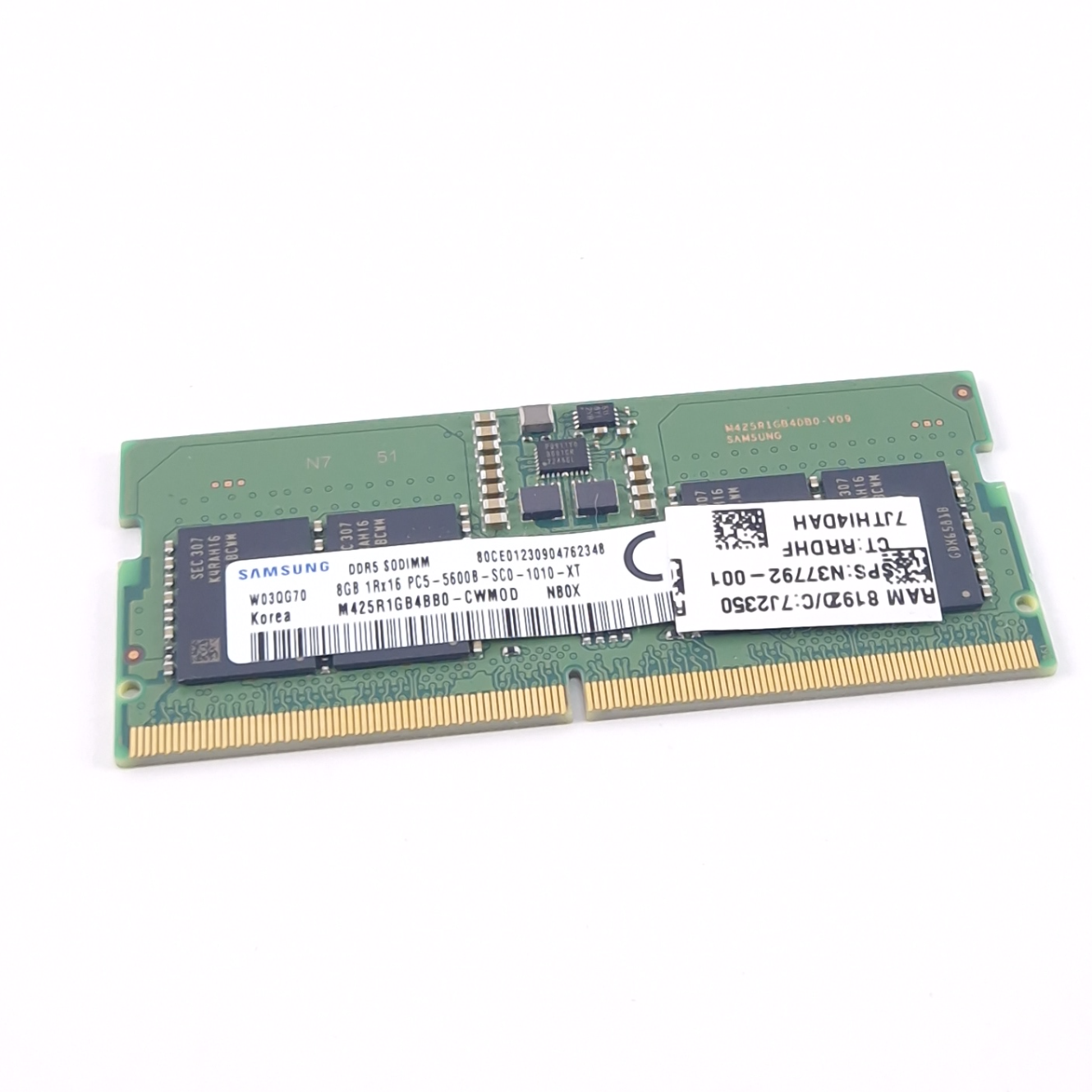 Samsung, Ram Geheugen, DDR5, Sodimm, 5200MT/S, Groen/Green | In Nette Staat