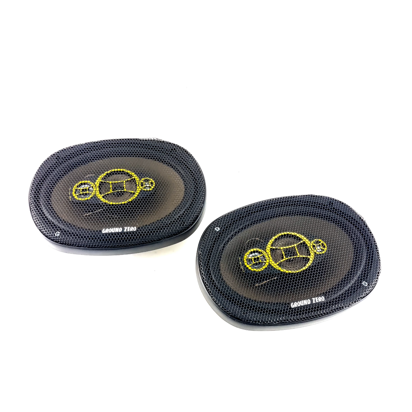 Ground Zero GZCF7104XSPL, 3 Way Auto Speakerset, Black/Zwart | Zo Goed Als Nieuw