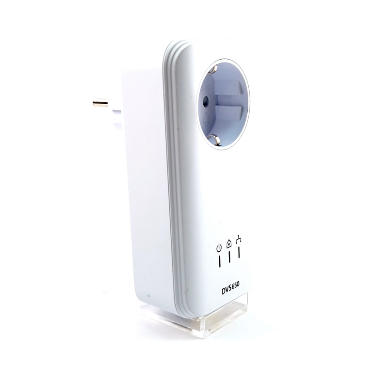 Devolo, DVS650, Wi-Fi. Versterker, 650 Mbit/s, UTP, Wit/White, Excl. Doos | In Nette Staat