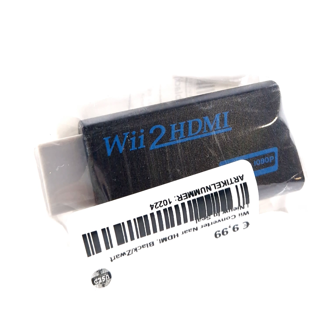 Wii Converter Naar HDMI, Black/Zwart | Nieuw In Seal