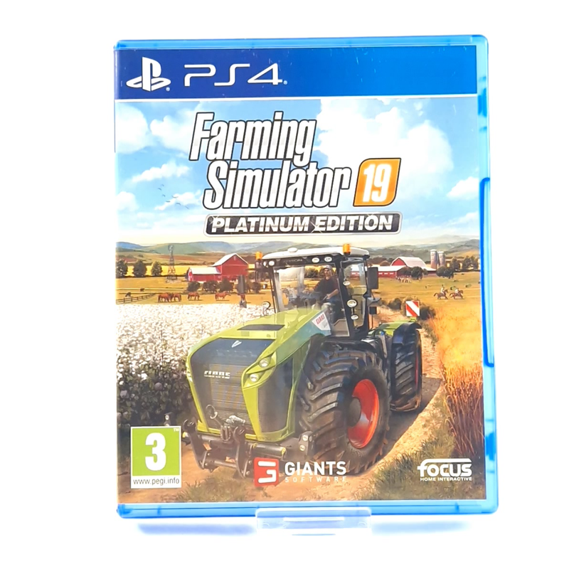 Playstation 4 Game: Farming Simulator 19 [Platinum Edition]