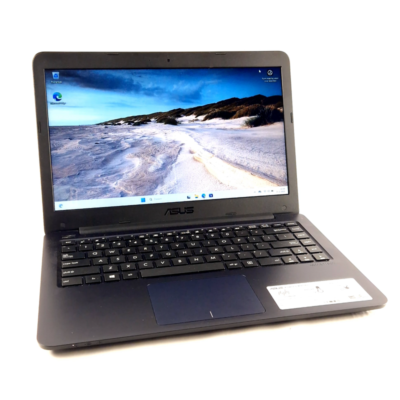 Asus VivoBook X402YA-GA032TS Laptop, AMD E2-7110, 4GB DDR4, 64GB SSD Blue/Blauw | In Nette Staat