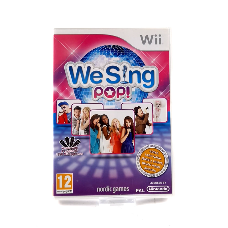 Nintendo Wii Game: We Sing Pop