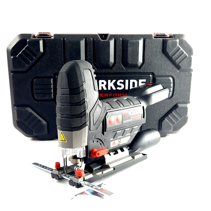 Parkside performance PSSPA 20 D3 Brushless Accu Decupeerzaag, 20Volet, Excl. Accu, Excl. Lader, Black/Zwart, Incl. Koffer | In Nette Staat