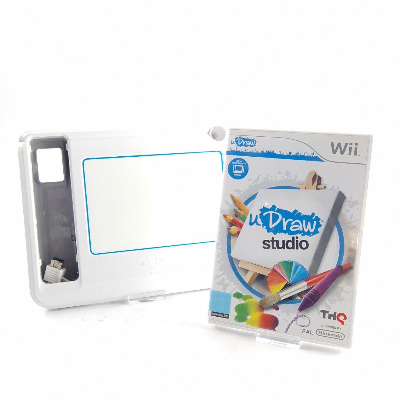 Nintendo Wii U Draw Studio, Incl. Tekenpad White/Wit | In Nette Staat