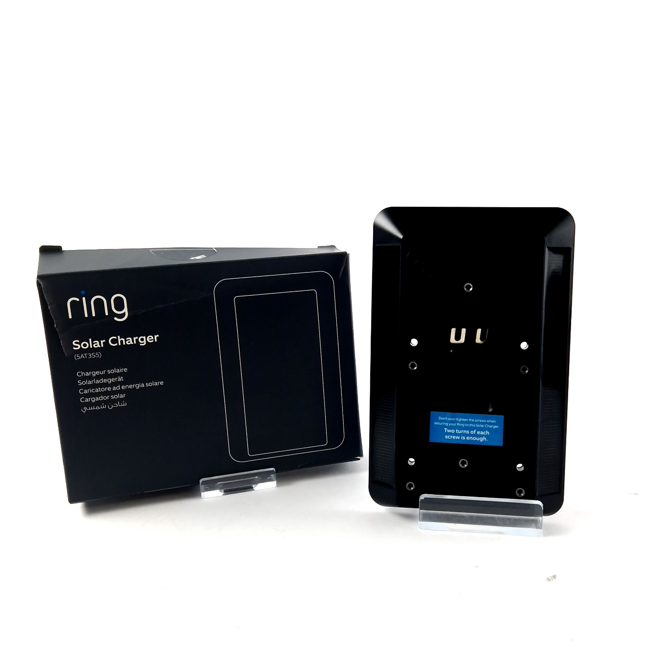 Ring Zonnelader, Voor Deurbel Solar 5At3S5 Black/Zwart | Zo Goed Als Nieuw