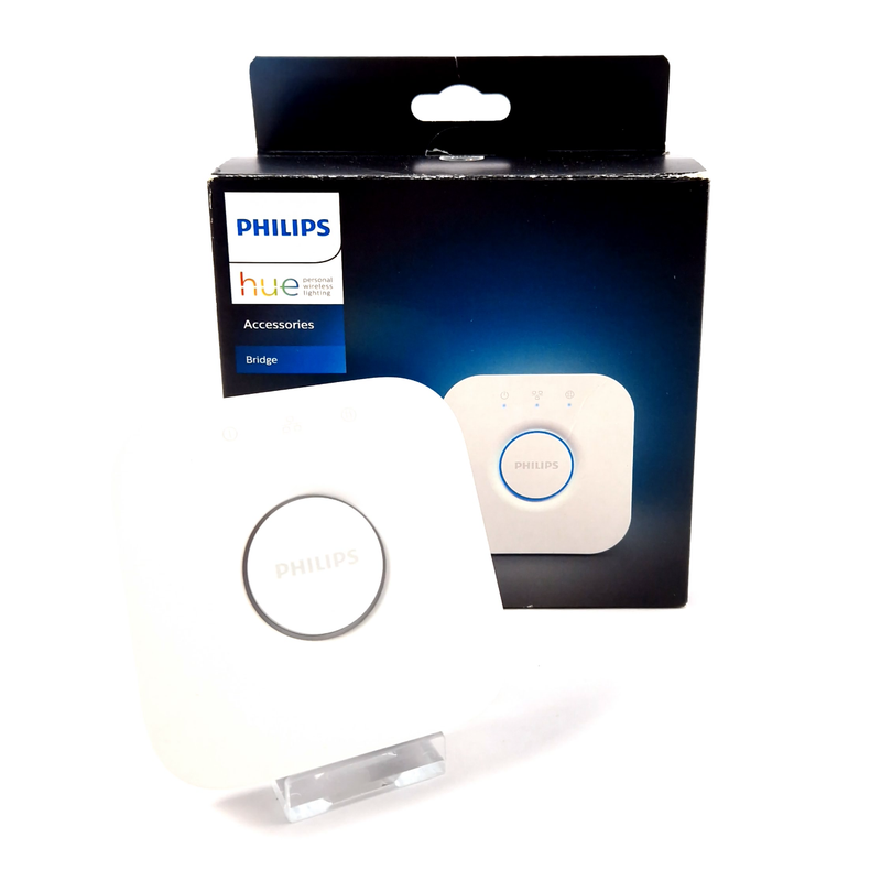 Philips Hue Bridge 2.1,Hub,White/Wit. Incl. Doosje | In Nette Staat
