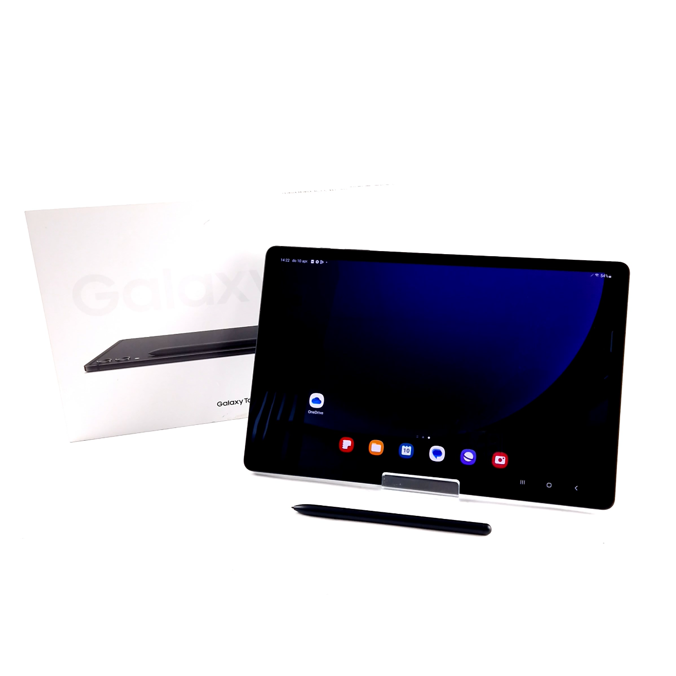Samsung Galaxy Tab S9+, Tablet, 12GB, 512GB, Wi-Fi, Zwart/Black, Incl. S-Pen, Incl. Doos | In Nette Staat