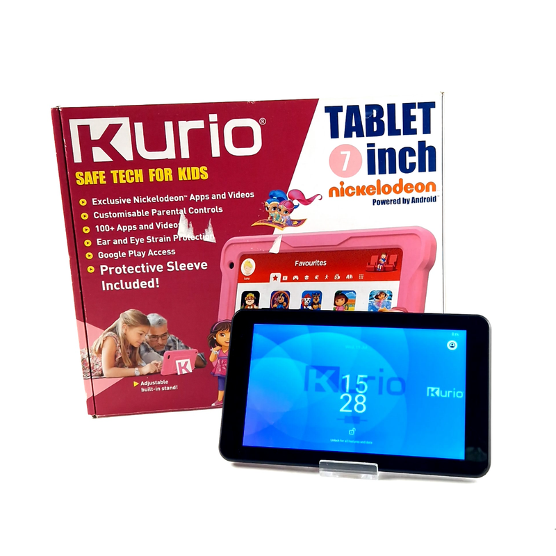 Kurio Tab Premium, Kindertablet, 2GB, 32GB, Zwart/Black, Incl. Doos, Incl. Beschermhoes, | Incl. Garantie