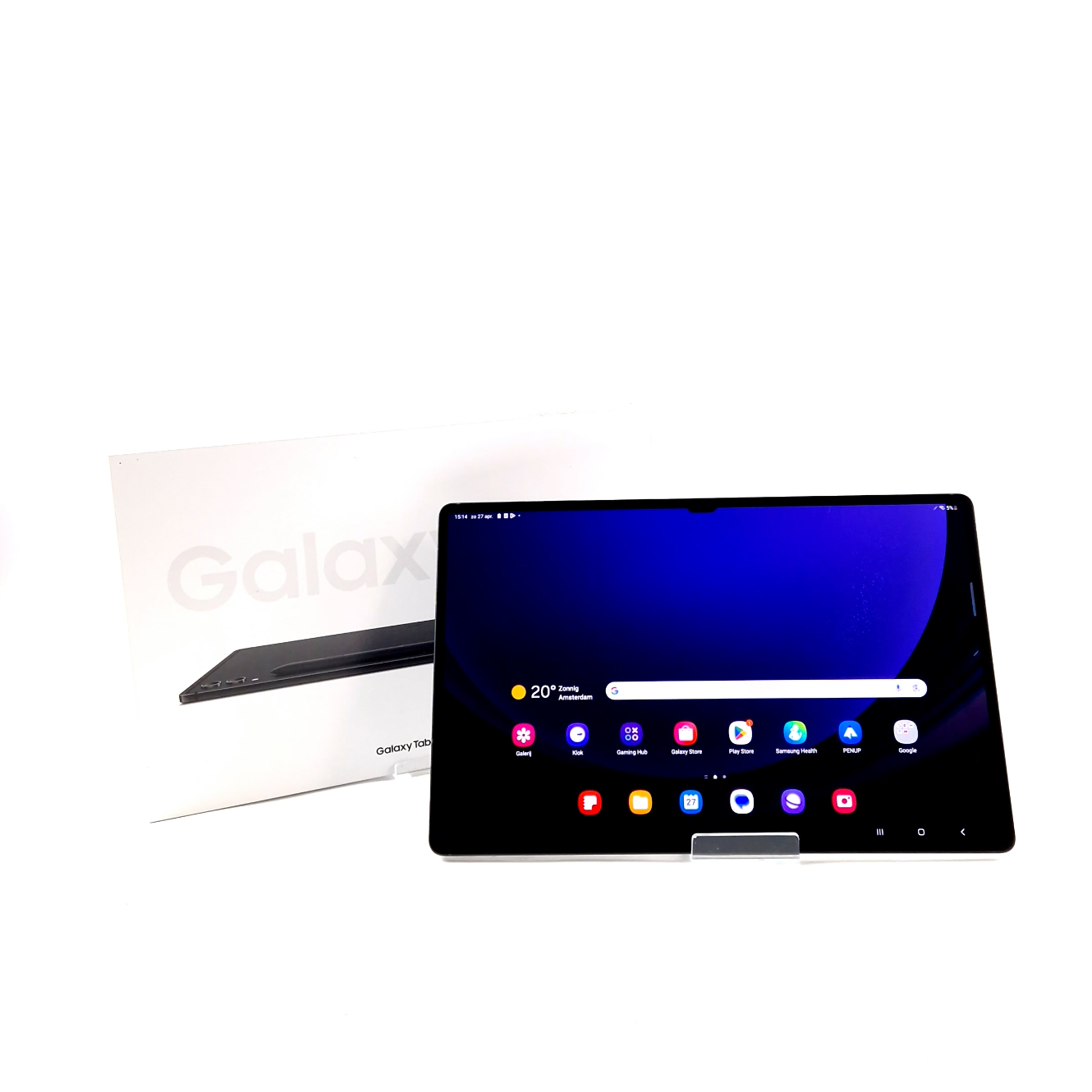 Samsung Galaxy Tab S9 Ultra, Tablet, 12GB, 256GB, Wi-Fi, Zwart/Black, Excl. S-Pen, Incl. Doos | In Nette Staat