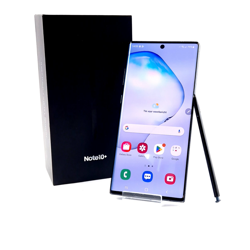Samsung Galaxy Note 10+, Smartphone, 256GB, 12GB, Zwart/Black, Incl. Dooaje | Incl. Garantie