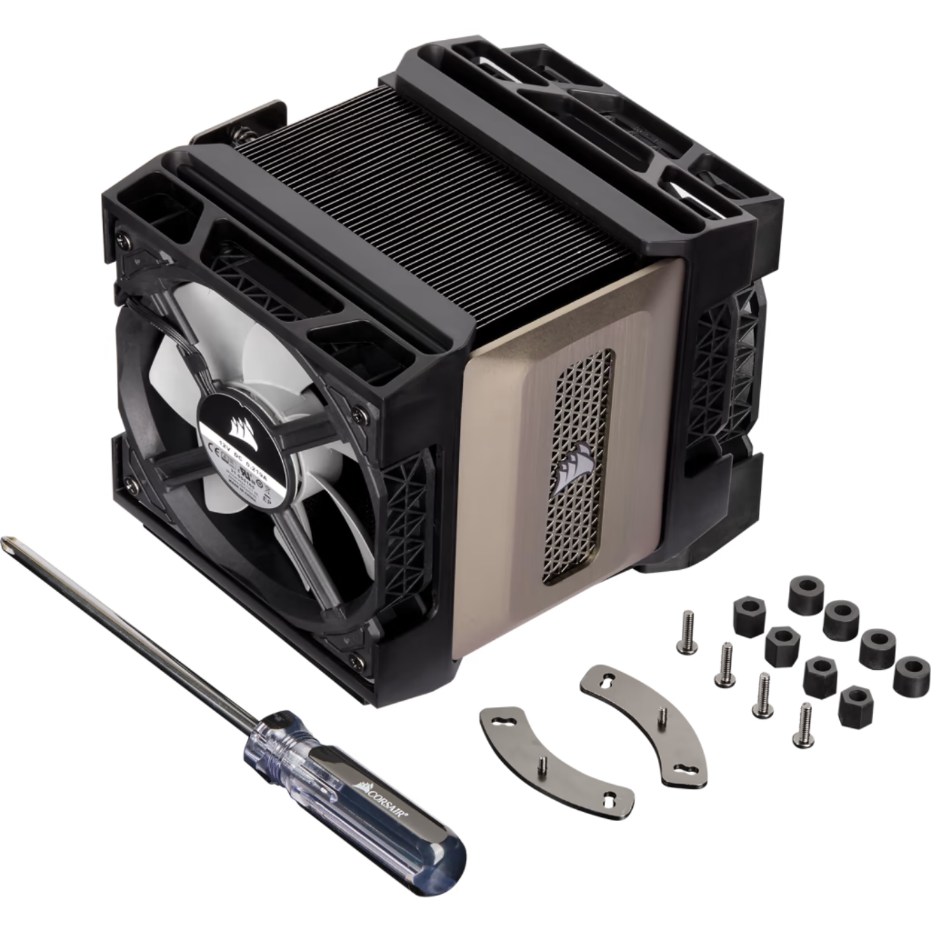 Corsair A500 Super Chilled Dual Fan Cooler Black/Zwart | Nieuw In Seal