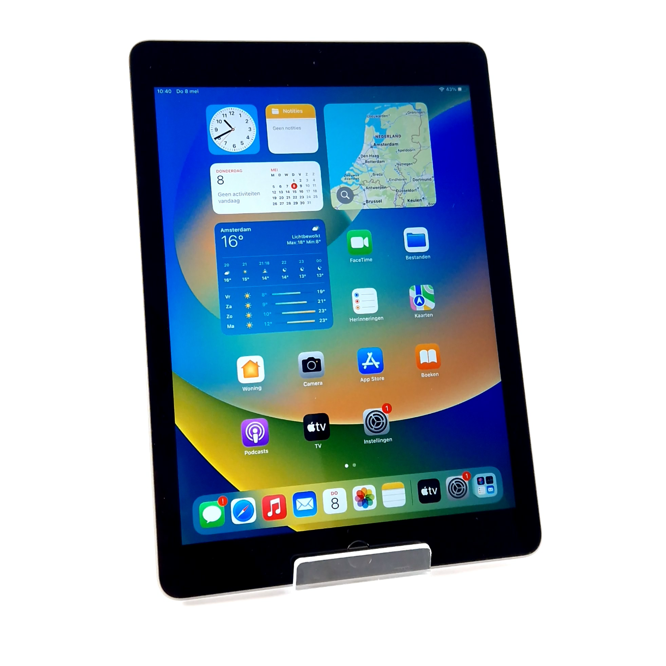Apple iPad 5th (2017) 32GB, 2GB, Space Gray, 89 Procent batterijcapaciteit | Incl. Garantie