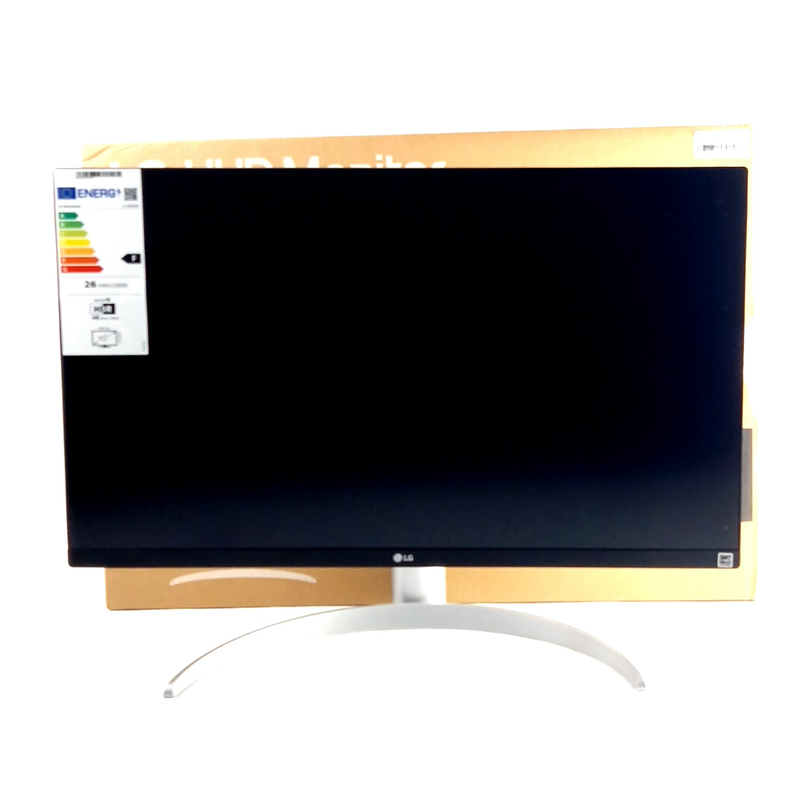 LG 27UP85NP-W, Monitor, 27 Inch, Ultrawide, 4K, 60Hz, Wit/White, Incl. Doos | In Nette Staat