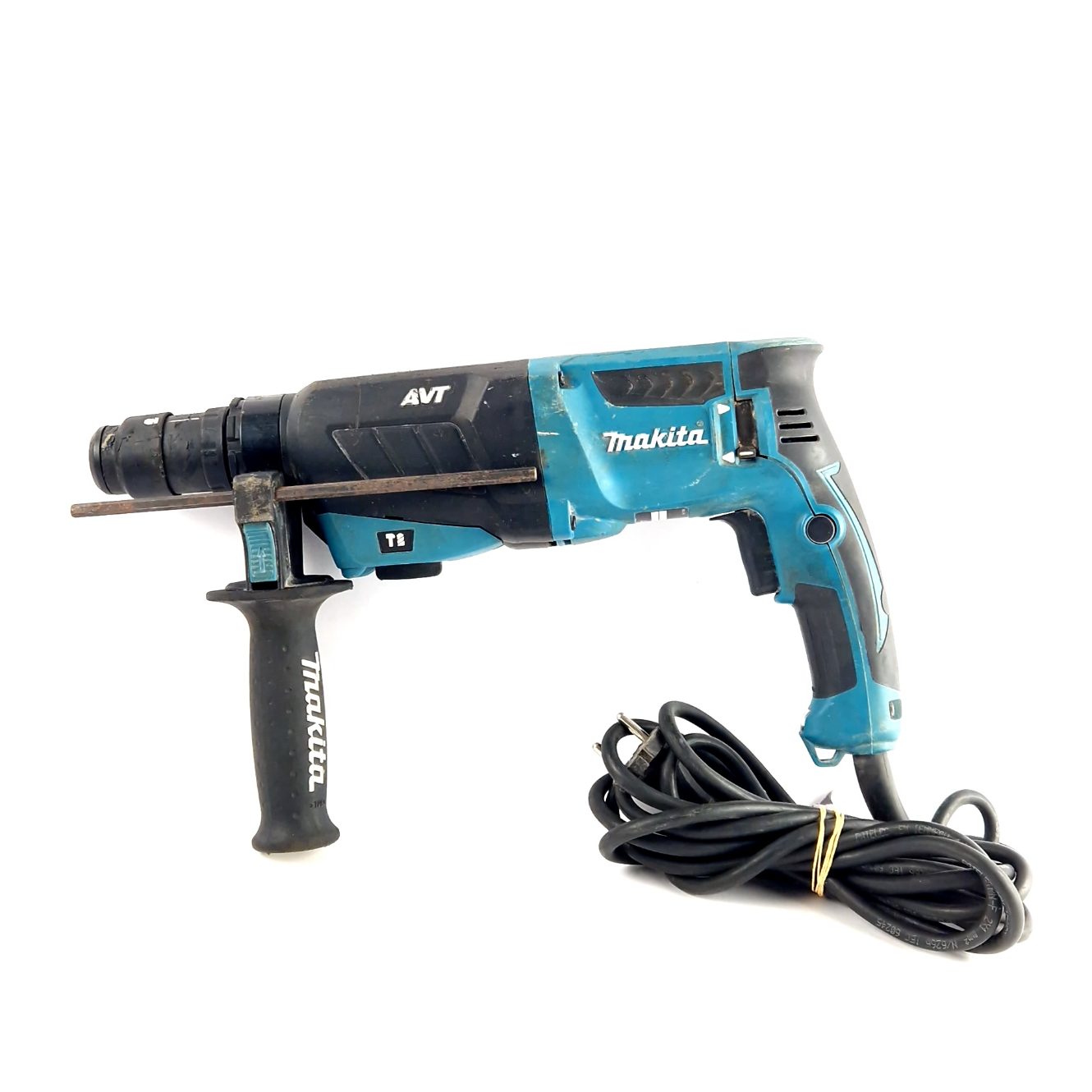 Makita HR2631FT13 800W Blue/Blauw, Incl. Handvat, Bedraad | Incl. Garantie