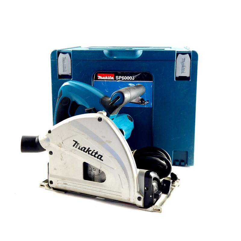Makita SP6000J Invalzaag, Incl. Koffer, Blue/Blauw, Bedraad | Incl. Garantie