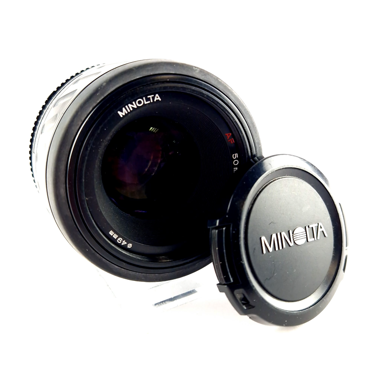 Minolta Af 50 1:1.7(22), 50MM, Sony A Mount, Black/Zwart, Incl. Lens Kapjes | In Nette Staat