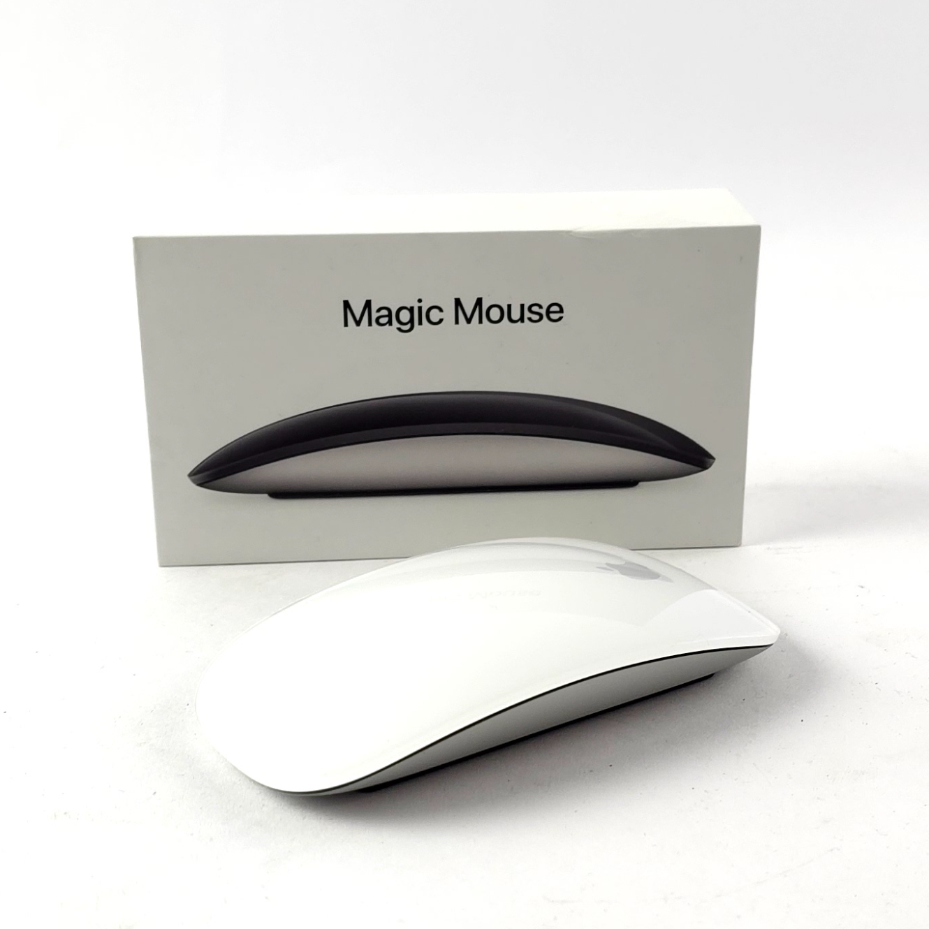 Apple, Magic Mouse, A1657, Draadloze Muis, Lightning, Wit/White, Incl. Doosje | In Nette Staat