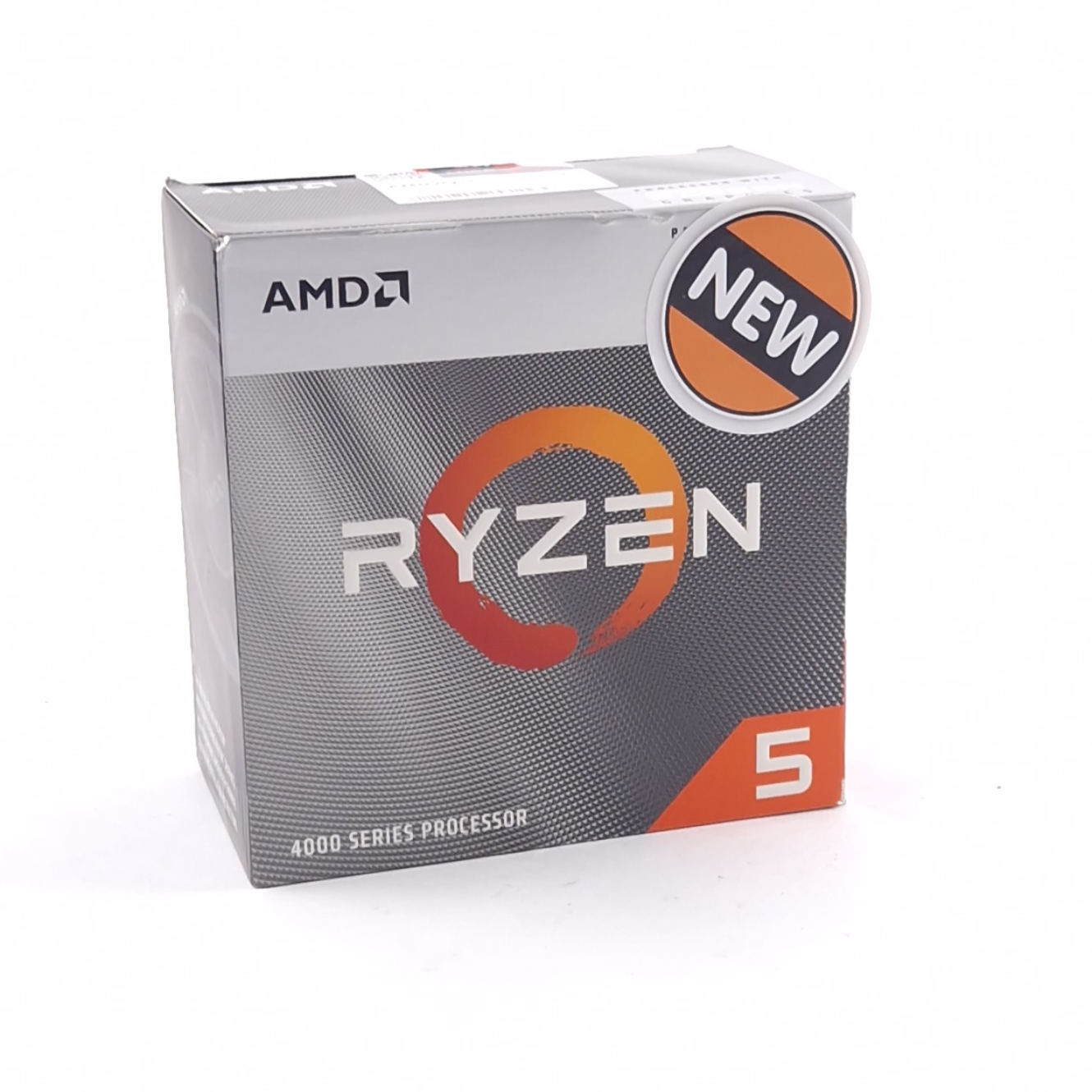 AMD Ryzen 5 4600G, Processor, 3.7 GHz, Zilver/Zilver | Nieuw In Doos