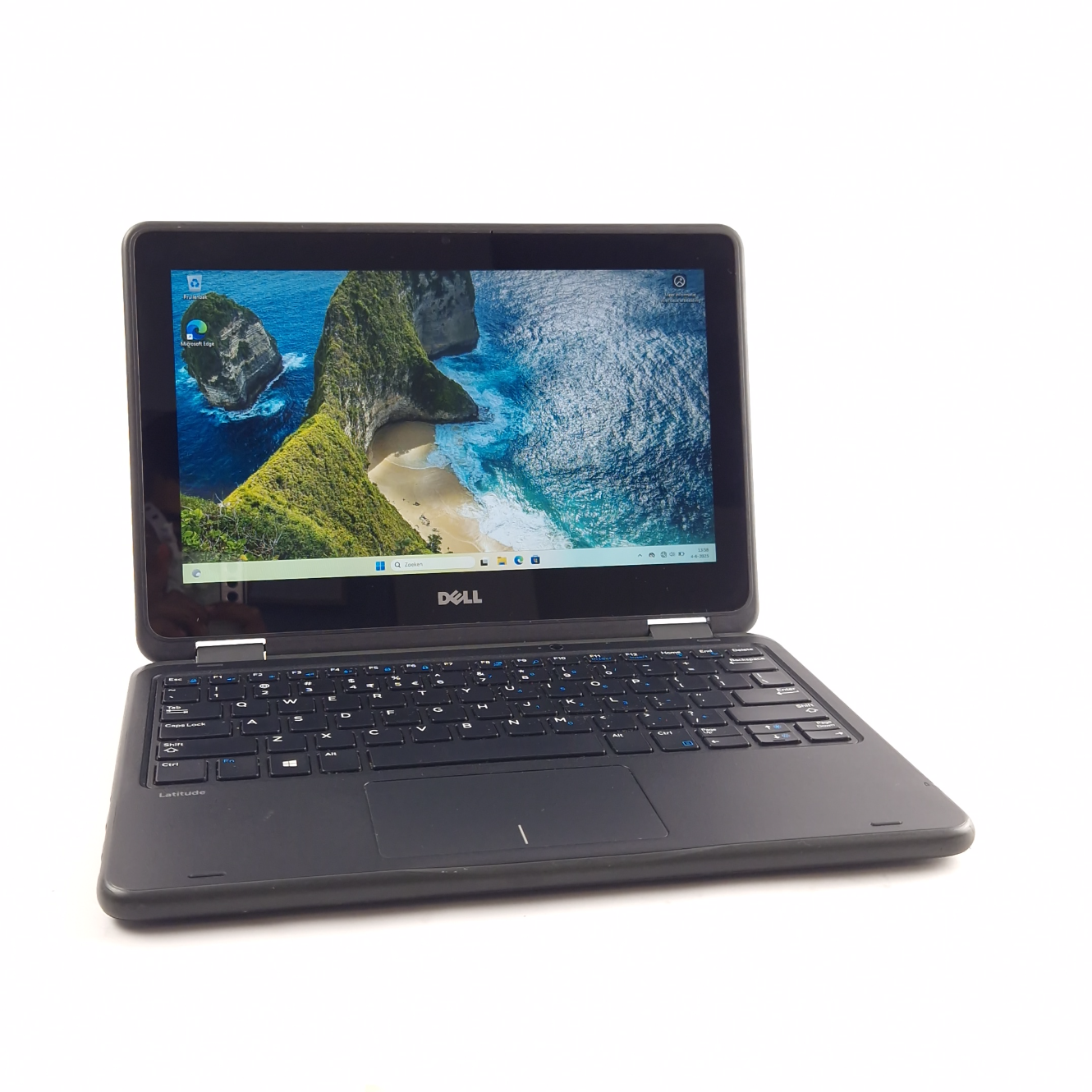 Dell Latitude 3189, Touch Screen, 3 In 1 Laptop, Intel Pentium N4200, 4GB DDR 3, 128GB SSD, Gray/Grijs | Incl. Garantie