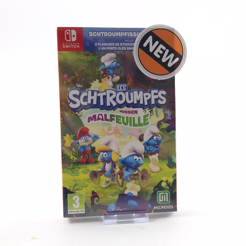 Nintendo Switch Game: de smurfen missie vileaf Switch Smurftastische Editie | Nieuw In Seal