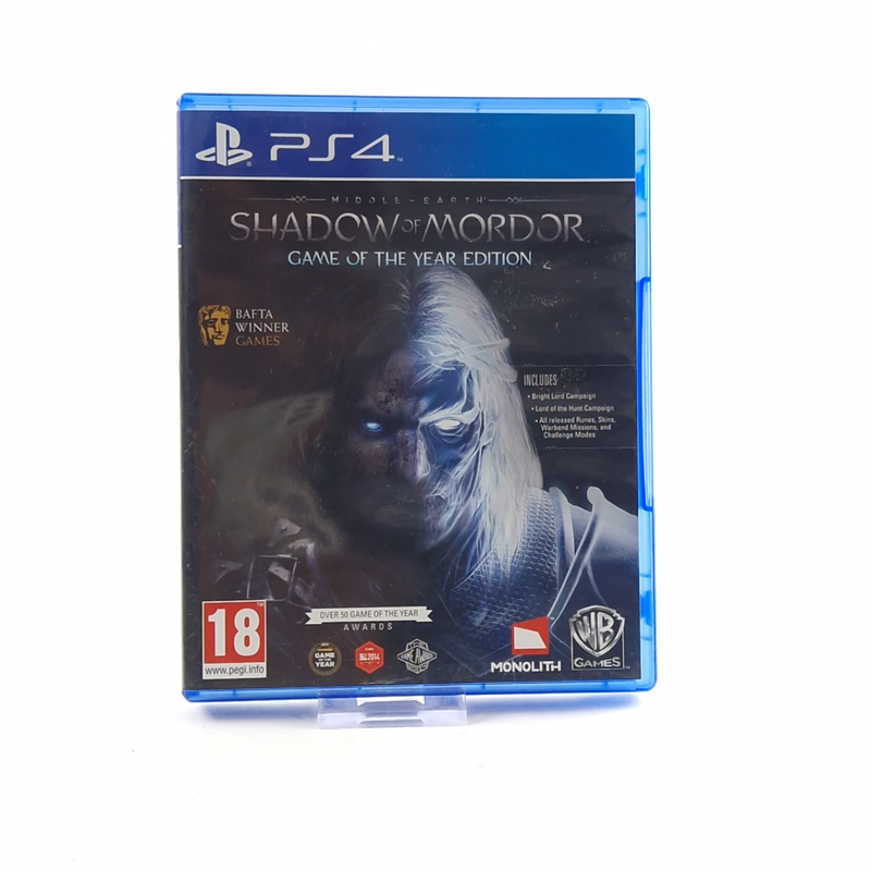 Playstation 4 Game: Middle Earth: Shadow of Mordor [Game of the Year]