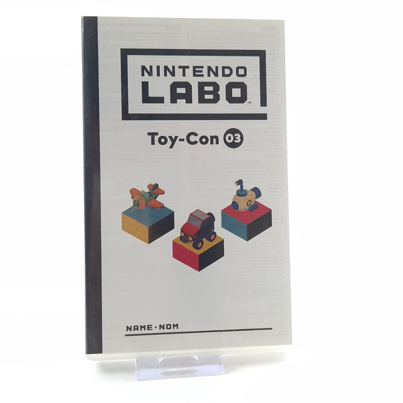 Nintendo Switch Game: Labo Toy-Con 03 Vehicle Kit (Game And Box Only)