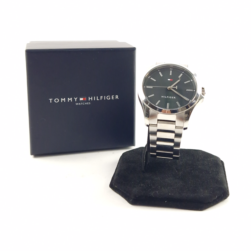 Tommy Hilfiger, 38646392 Stainles Steen, Incl. Extra Schakels, Zilver/Silver | In Nette Staat