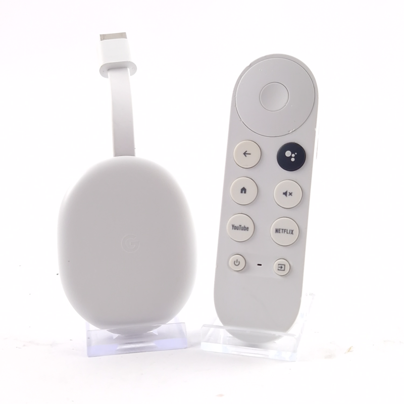 Google, Chromecast. HD, Google TV, Wit/White, Incl. Afstandsbediening | In Nette Staat