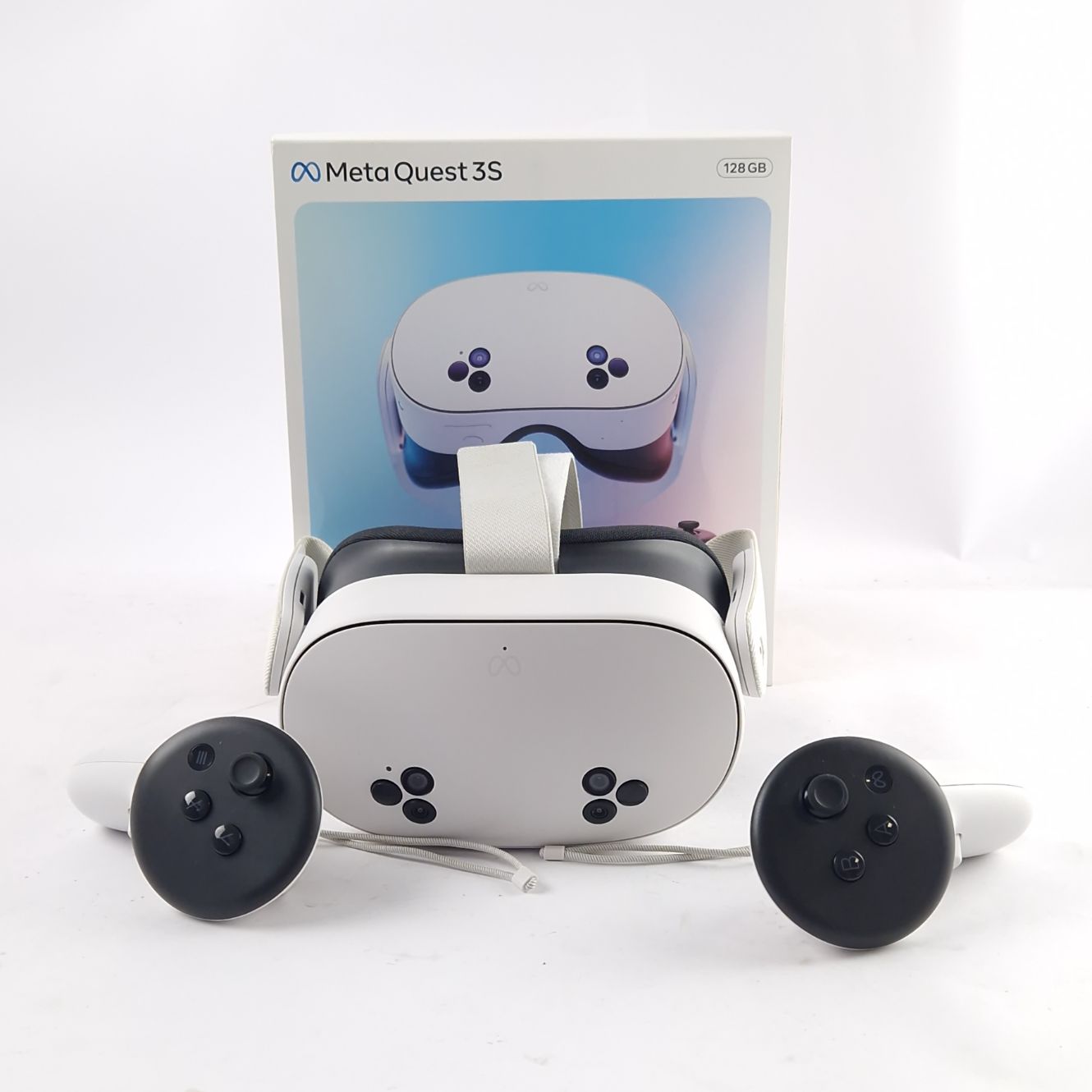 Meta Quest 3S, 128GB Vr Bri, incl. Controllers, Incl. Doos White/Wit | In Nette Staat