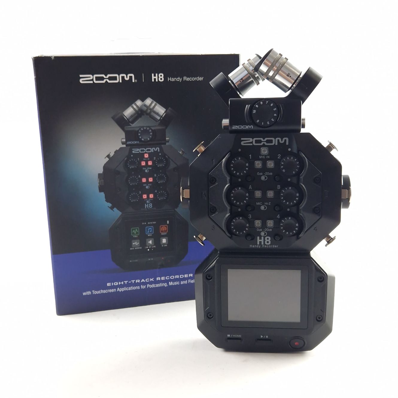Zoom H8 Recorder Black/Zwart, Incl. Doos | Zo Goed Als Nieuw