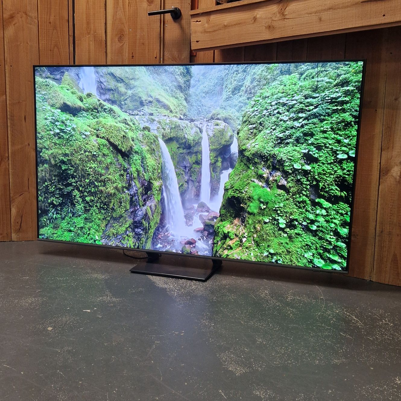 Samsung, QE65Q72DAT, Televisie, 65 Inch, Q-Led, HDMI, 120HZ, HDR, Zwart/Black, Incl. Afstandsbediening | In Nette Staat