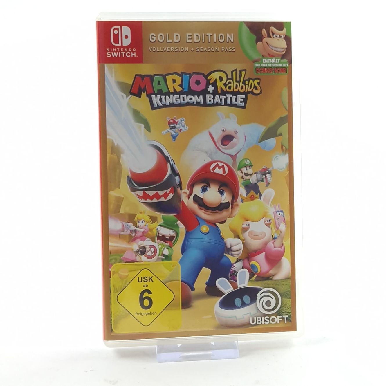 Nintendo Switch Game: Mario + Rabbids Kingdom Battle (Gold Edition)