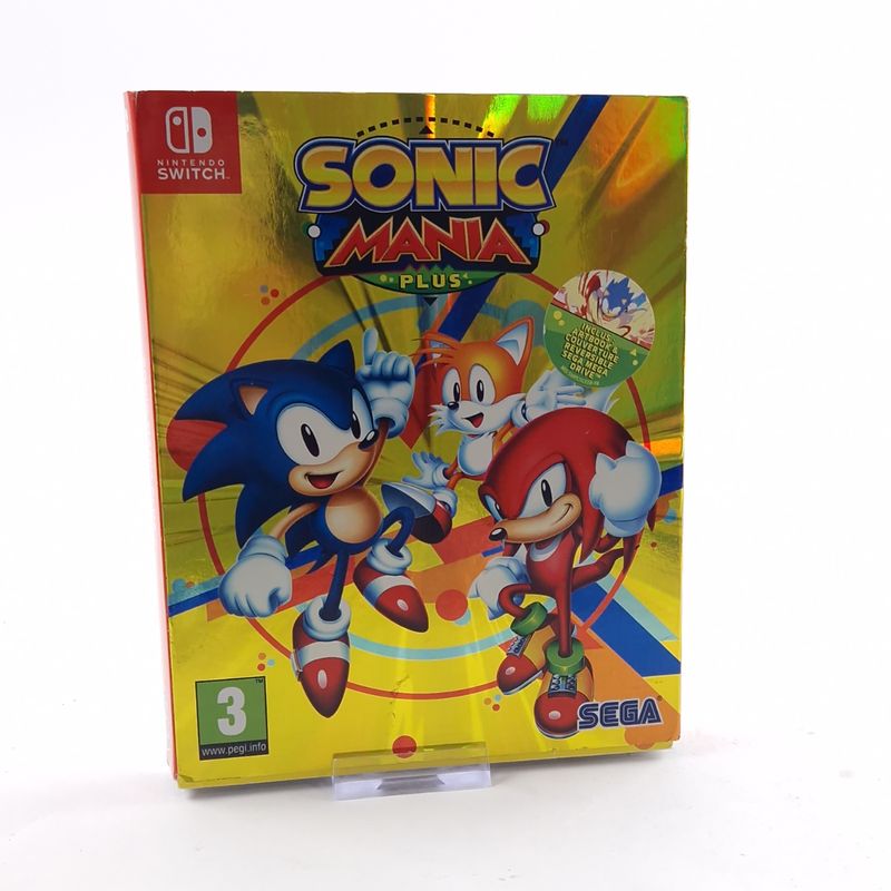 Nintendo Switch Game: Sonic Mania Plus (incl. Art Book)