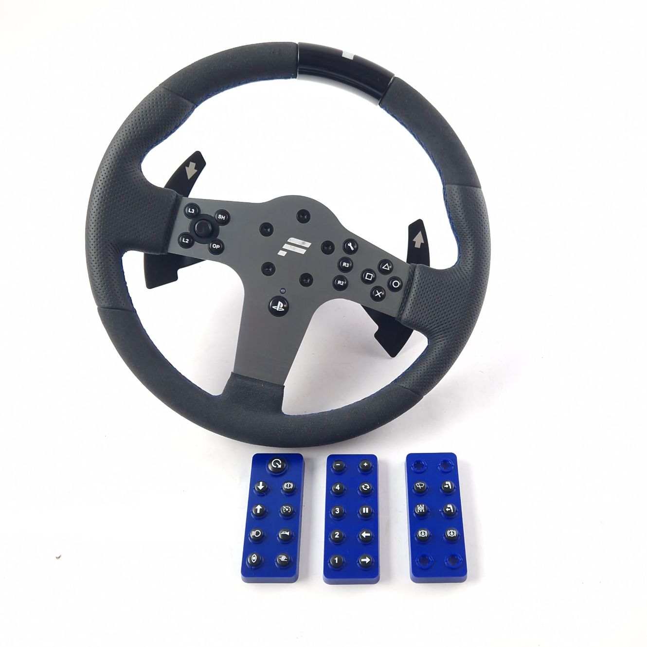 Fanatec CSL Elite Steering wheel P1, Playstation/Pc, Black/Zwart, Incl. Extra Knopjes | In Nette staat