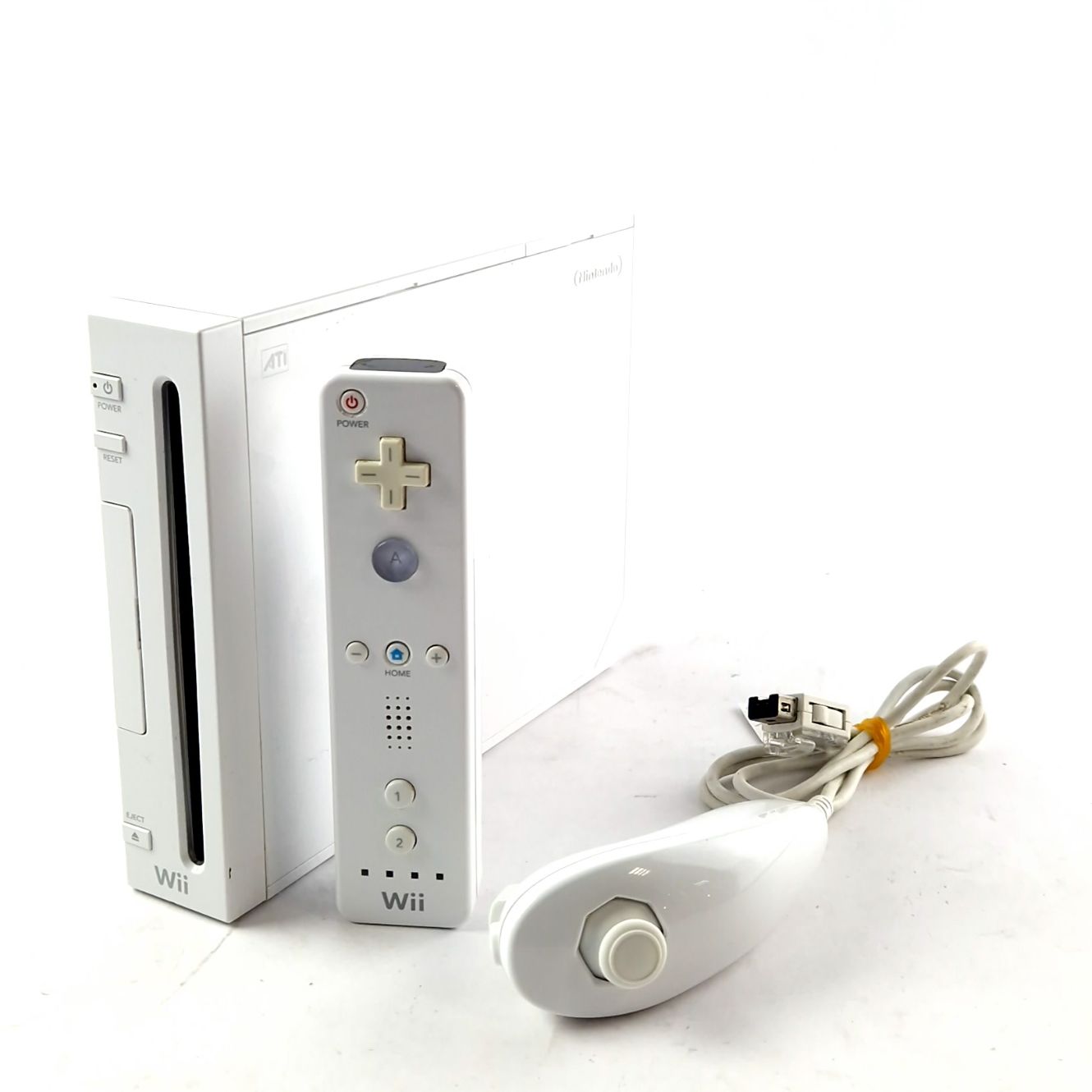 Nintendo Wii Console, Incl. Controller, Incl. Nunchuk, Incl. HDMI Adapter, White/Wit | Incl. Garantie
