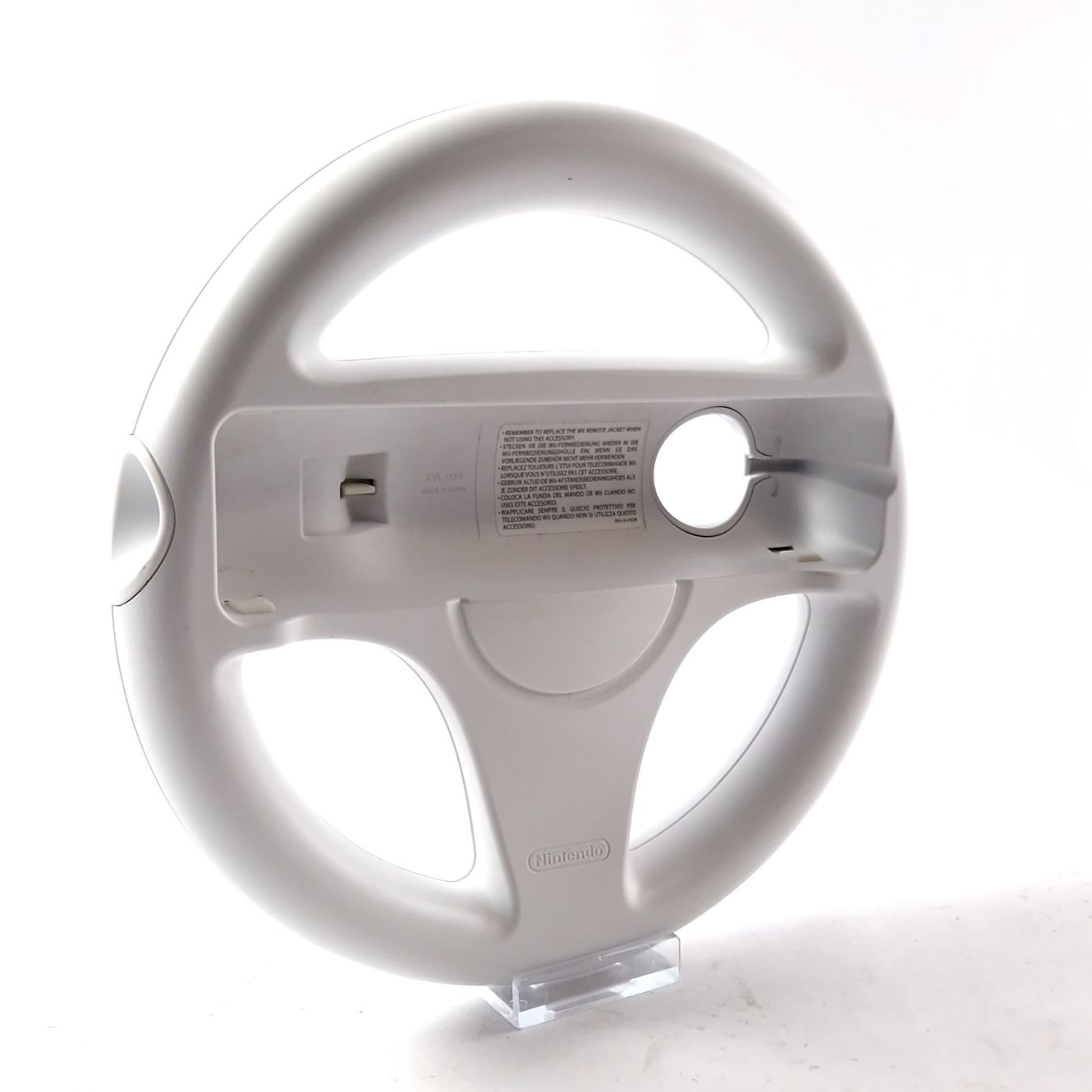 Nintendo Wii Stuur, Wit/White | In Nette Staat