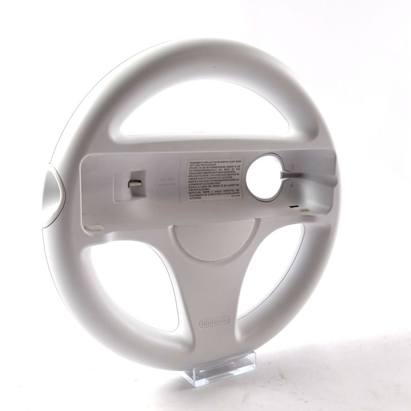 Nintendo Wii Stuur, Wit/White | In Nette Staat