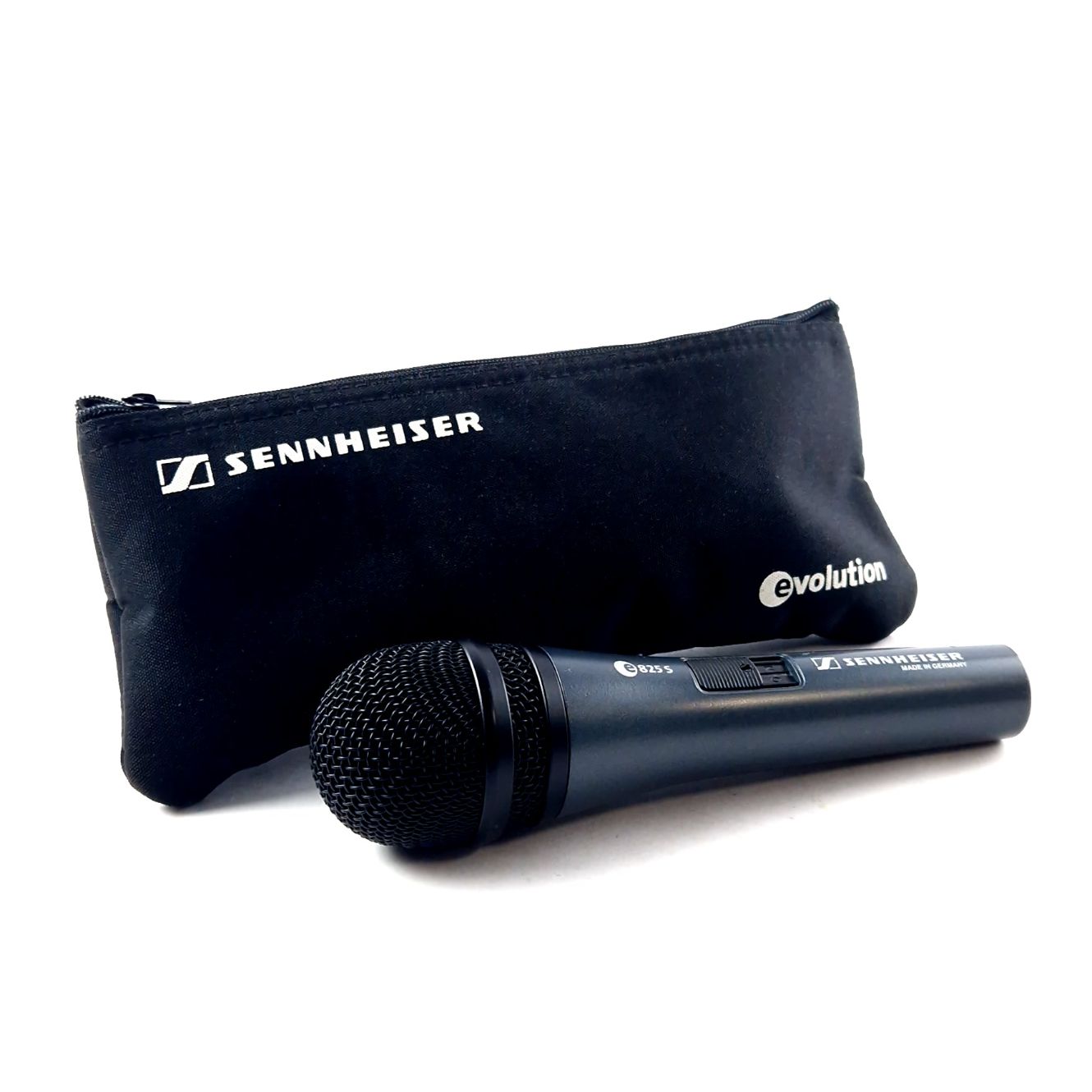 Sennheiser E825S, Microfoon Bedraad, XLR, Gray/Grijs | In Nette Staat