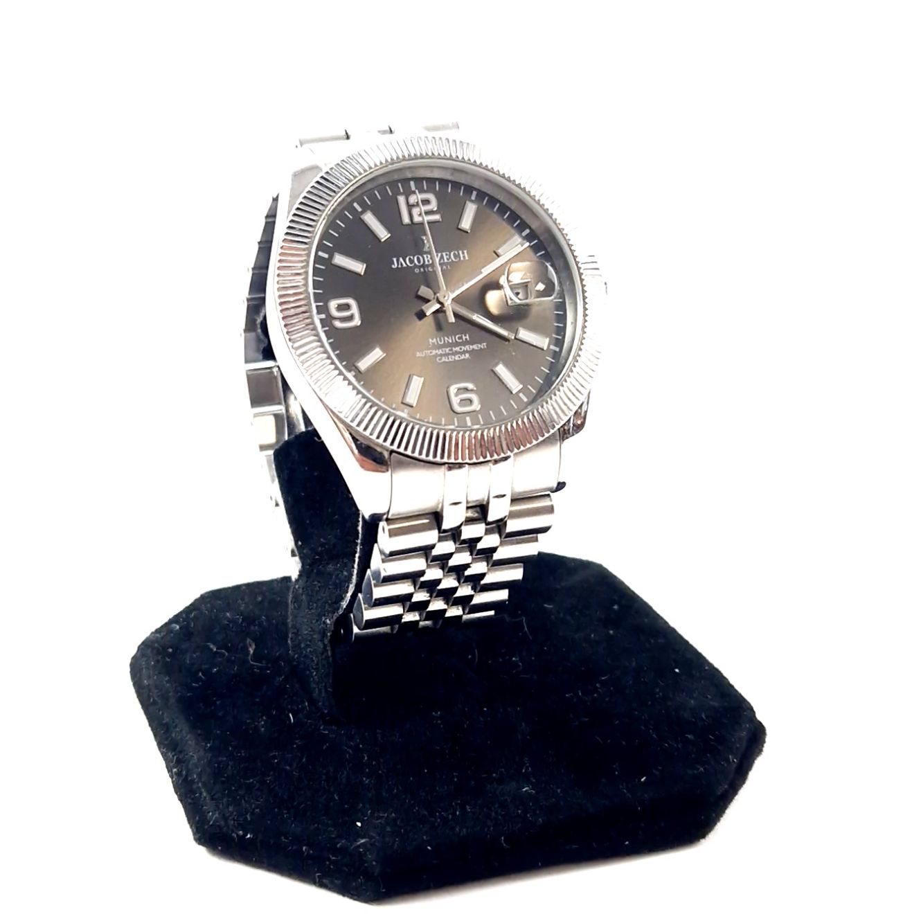 Jacob Zech z2.1530.005, Automatische Herenhorloge, Automaat, Zilver/Silver | In Nette Staat