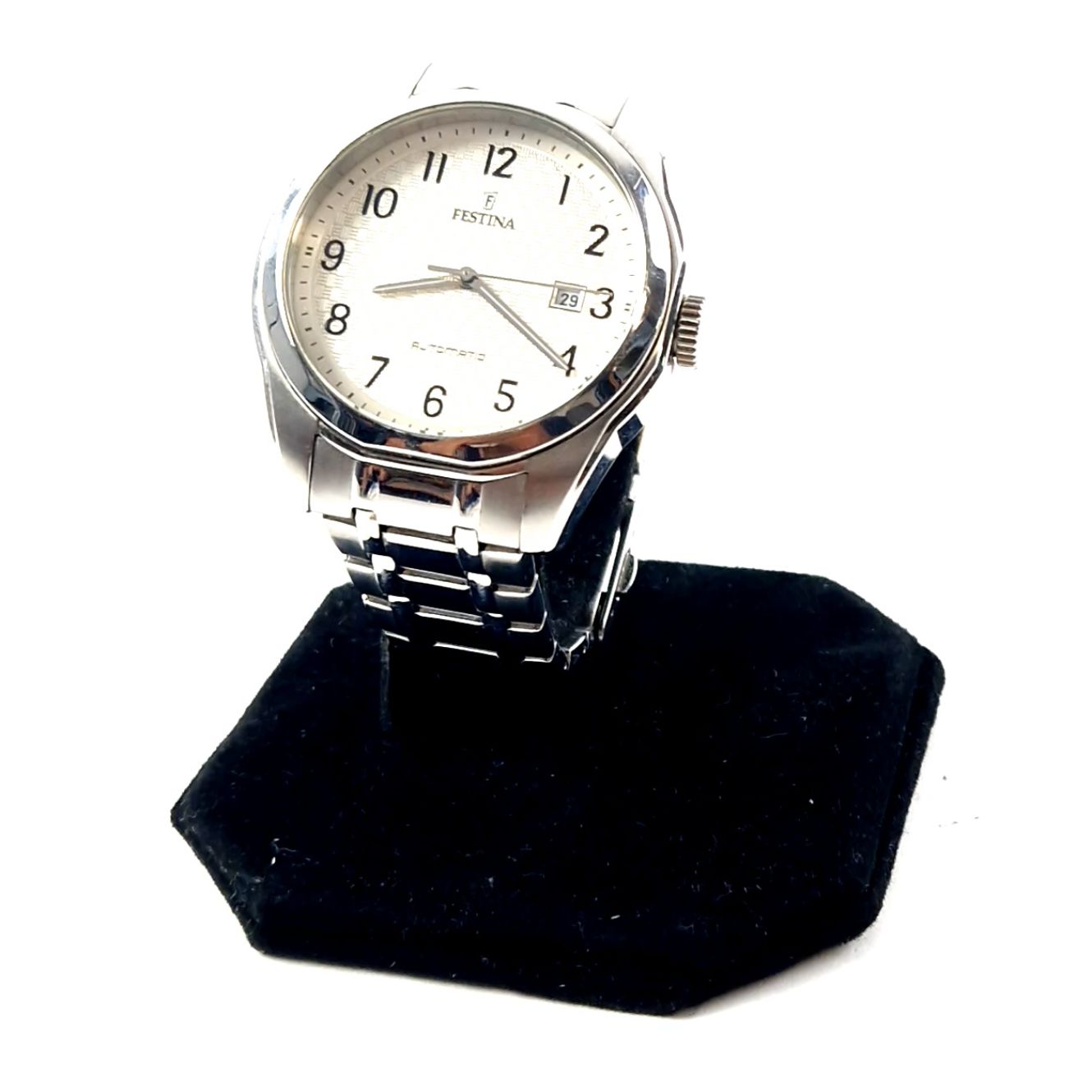 Festina F16884, Herenhorloge, Automatisch, 43 MM, 10ATM. Stanless Steel | In Nette Staat