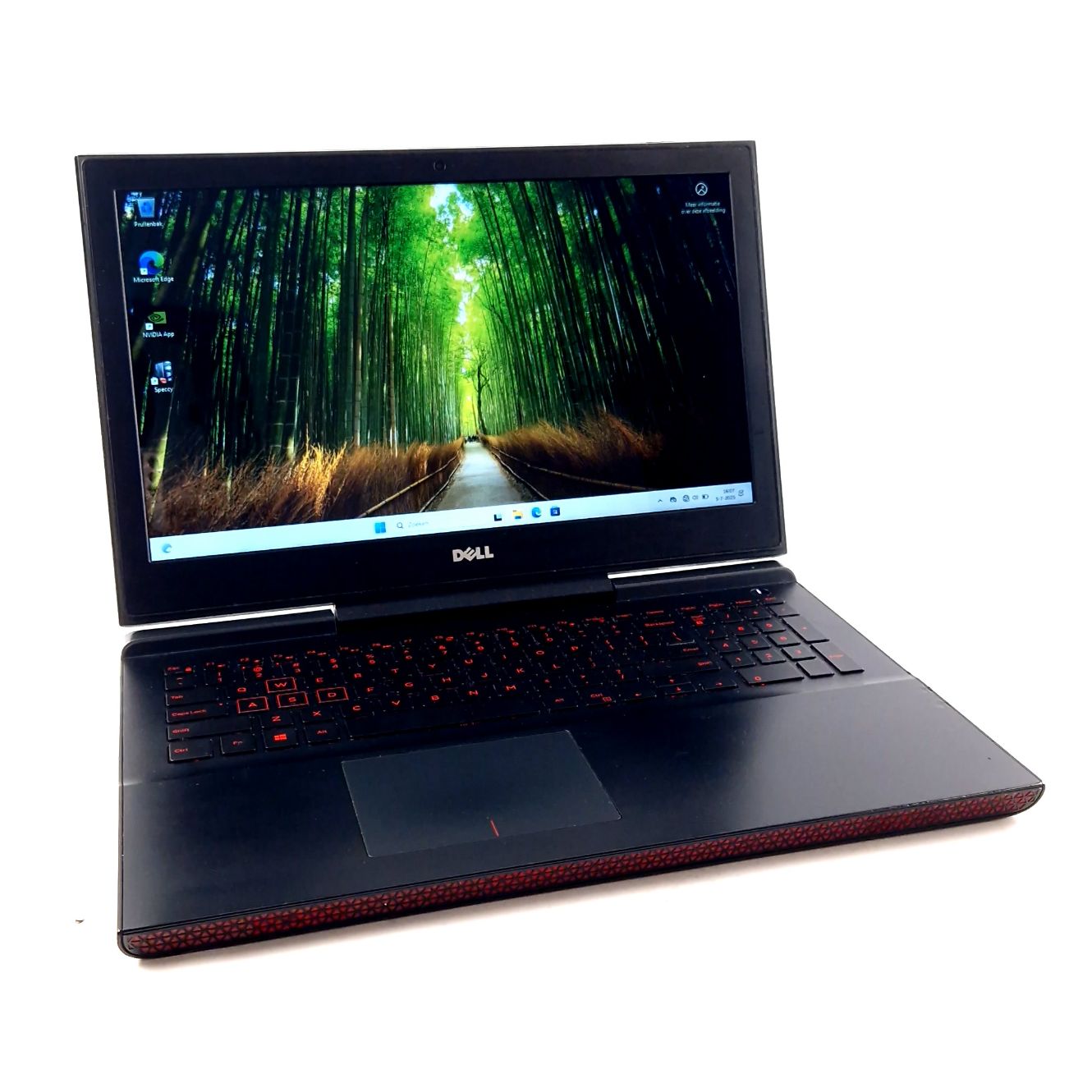 Dell Inspirion P65F, Gaming Laptop, i5-7300HQ, 8GB DDR4, 128GB SSD, GTX1050(4GB), Zwart/Black, Incl. Garantie