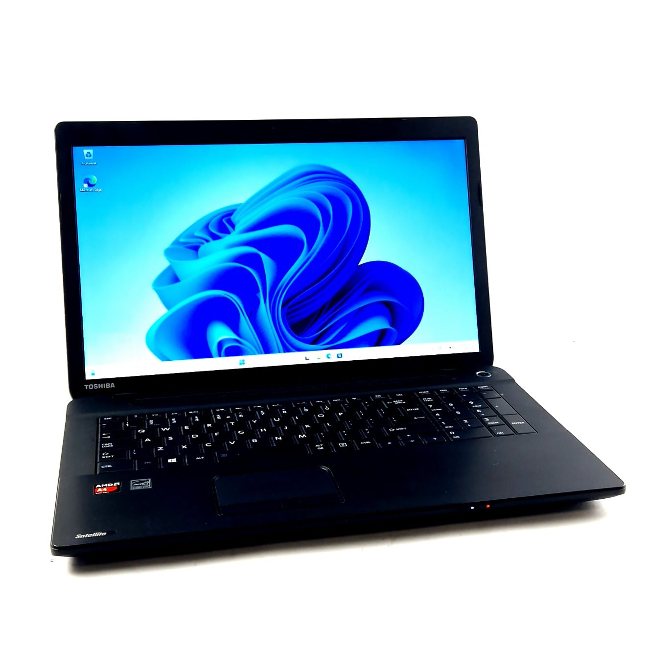 Toshiba Satalite C70D-A-119, 17.3Inch, 256GB SSD, 4GB DDR 3, Black/Zwart | In Nette Staat