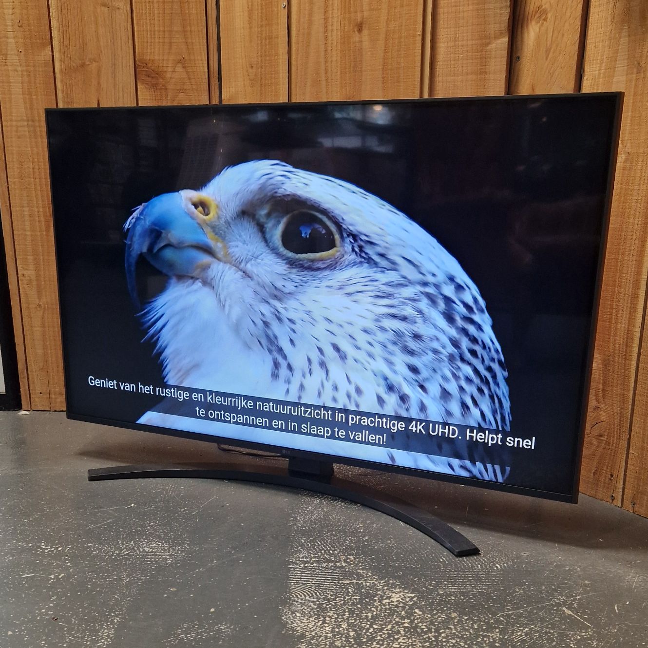 LG 43UP78006LB, Smart TV, 43Inch, 60Hz, 4K, LCD, Black/Zwart, Incl. Afstandsbediening | In Nette Staat