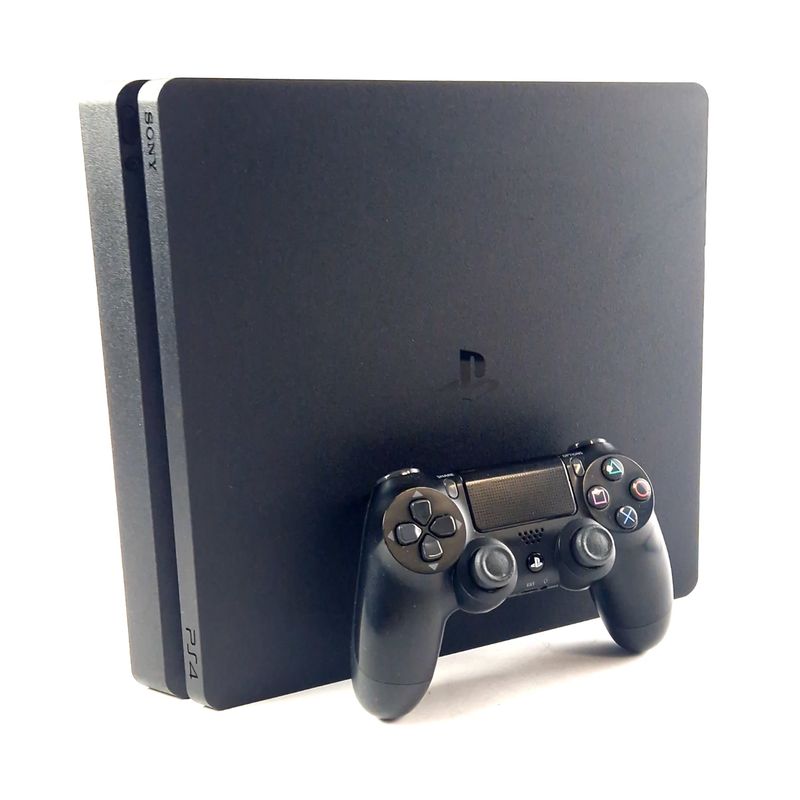Sony Playstation 4 Slim, 500GB, Zwart/Black, Incl. Controller | In Nette Staat