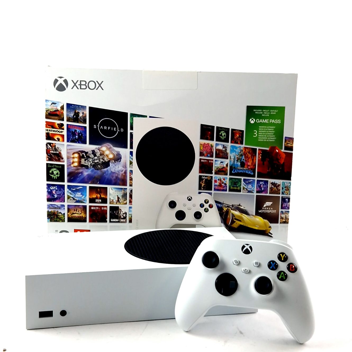 Microsoft Xbox Series S, Console, 512GB, All Digital, Wit/White, Incl. Controller, Incl. Doos | Zo Goed Ala Nieuw