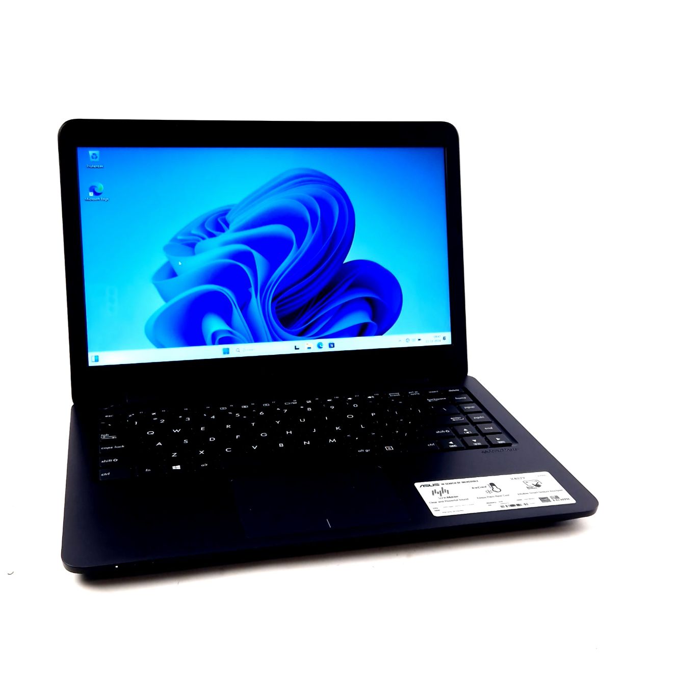Asus VivoBook X402YA-GA032TS Laptop, AMD E2-7110, 4GB DDR4, 64GB SSD Blue/Blauw | In Nette Staat